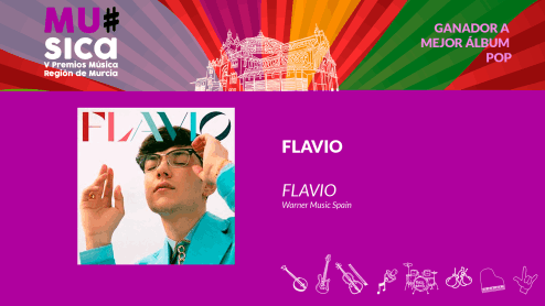 Premios Musica Región de Murcia. FLAVIO
