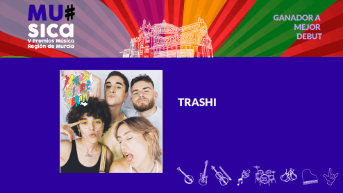 Premios Musica Región de Murcia. TRASHI